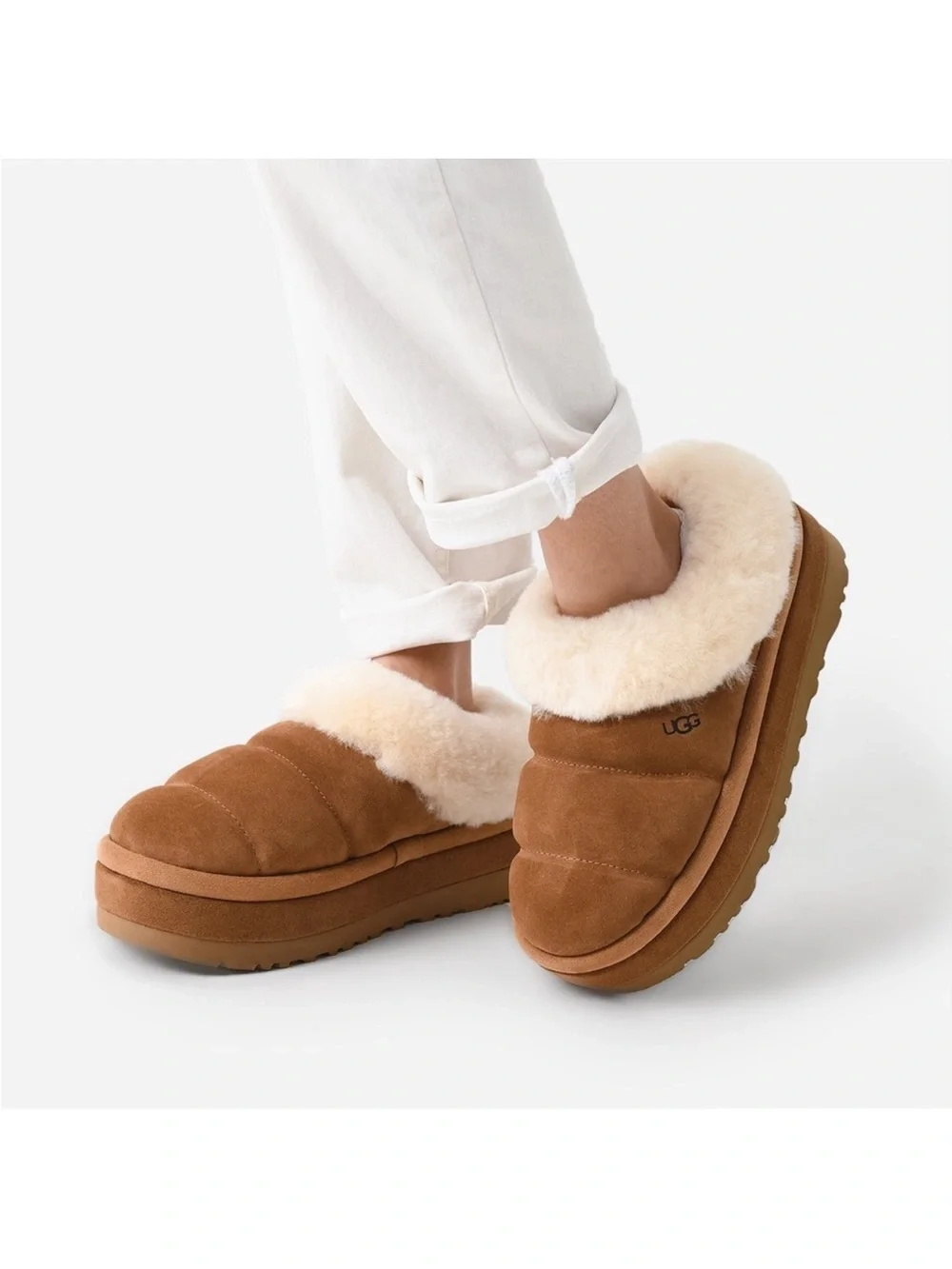 UGG Tazzlita Chestnut Womens Size 10
